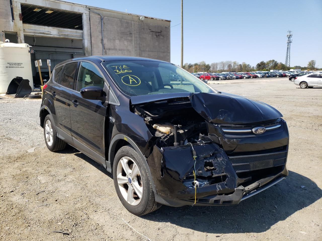 FORD ESCAPE SE 2013 with VIN 1FMCU0GX6DUD33284 - Photo from auction