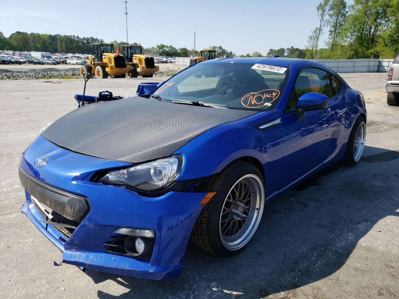Photo 2 from auction – 2016 SUBARU BRZ 2.0 PR with VIN JF1ZCAB11G9603593
