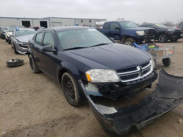 DODGE AVENGER SE 2013 with VIN 1C3CDZAB4DN557450 - Photo from auction