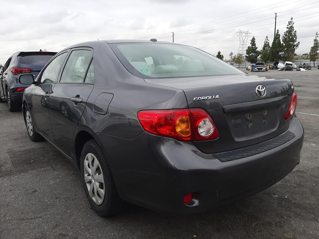 Photo 3 from auction – 2009 TOYOTA COROLLA BA with VIN JTDBL40E699026565