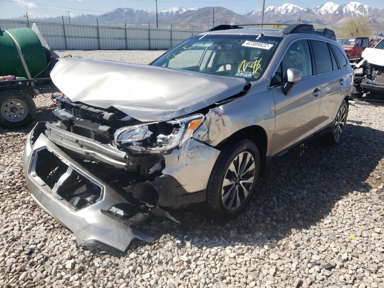 Photo 2 from auction – 2016 SUBARU OUTBACK 2. with VIN 4S4BSBNC3G3213210