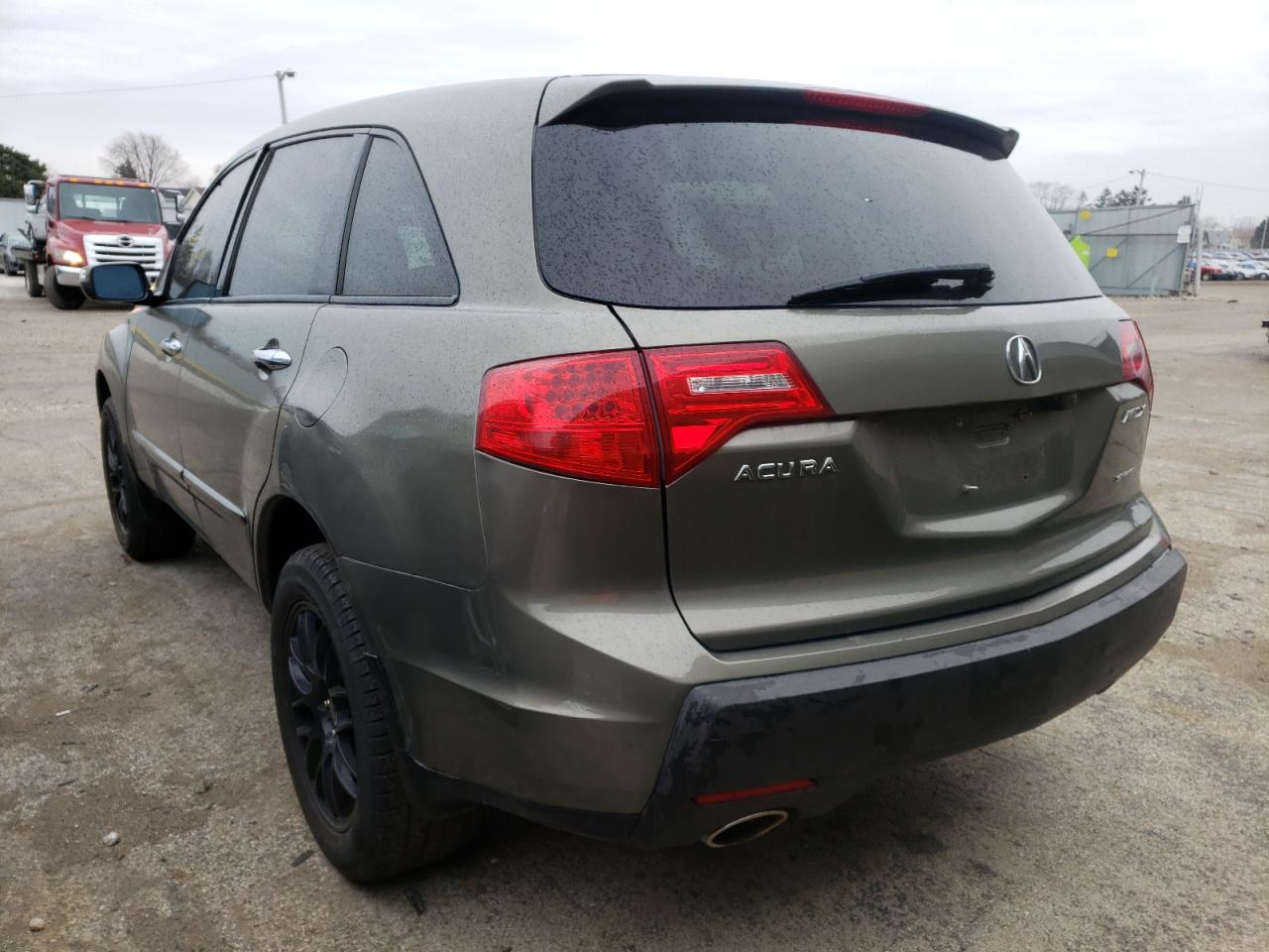 Photo 3 from auction – 2007 ACURA MDX TECHNO with VIN 2HNYD28347H531705