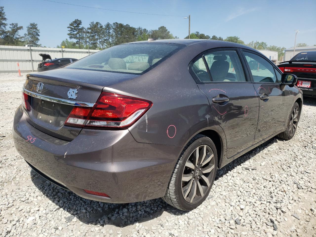Photo 4 from auction – 2015 HONDA CIVIC EXL with VIN 19XFB2F94FE036845