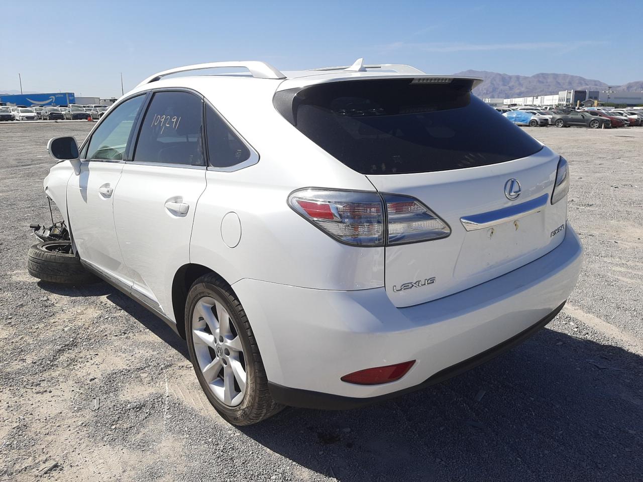 Photo 3 from auction – 2010 LEXUS RX 350 with VIN JTJZK1BA3A2406502