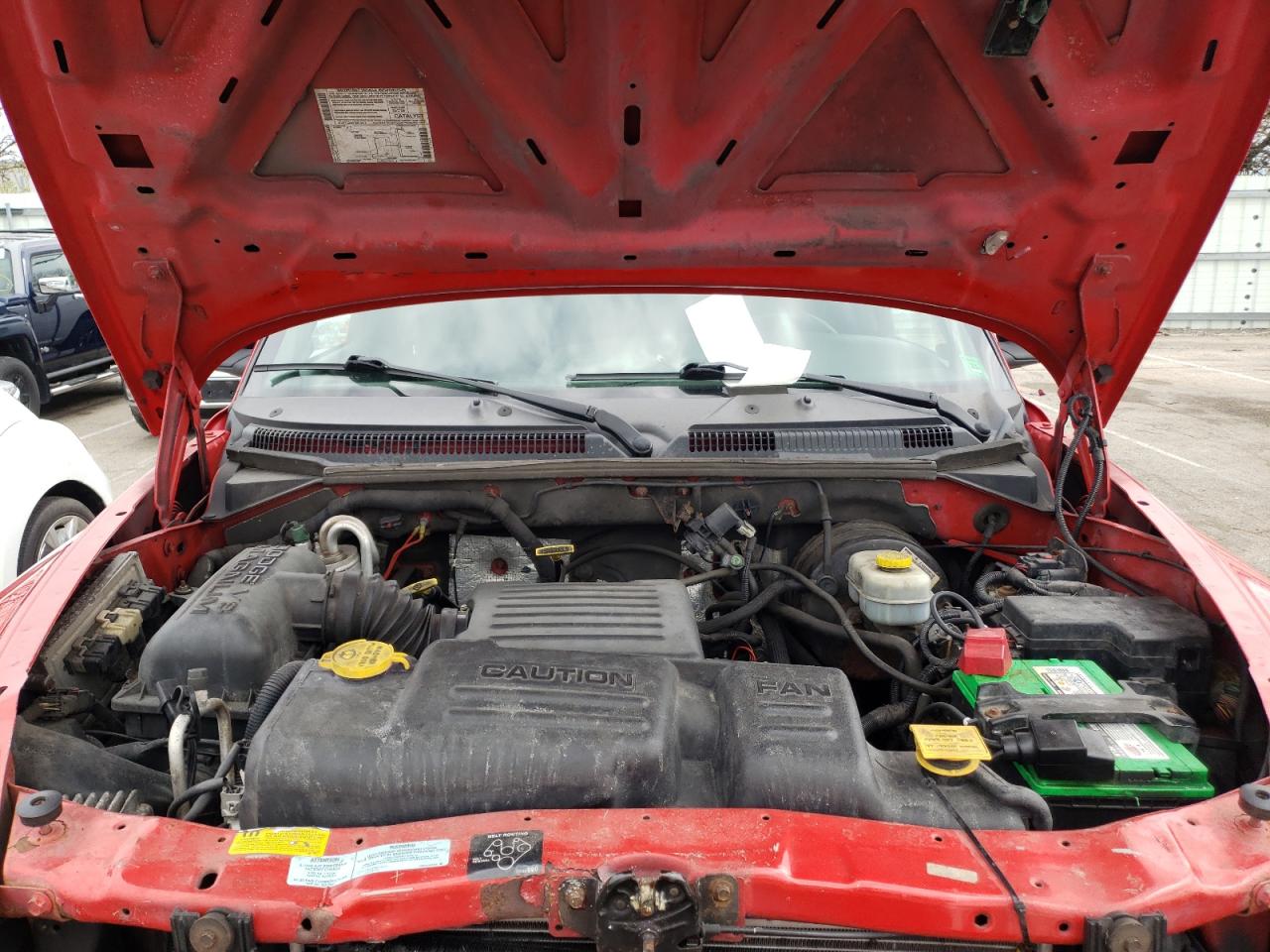 Photo 7 from auction – 2000 DODGE DAKOTA QUA with VIN 1B7GG2AN6YS664366