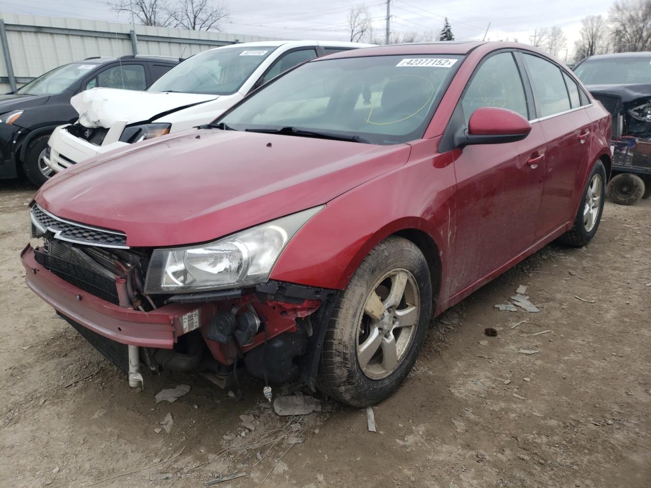 Photo 2 from auction – 2012 CHEVROLET CRUZE LT with VIN 1G1PF5SC1C7284261