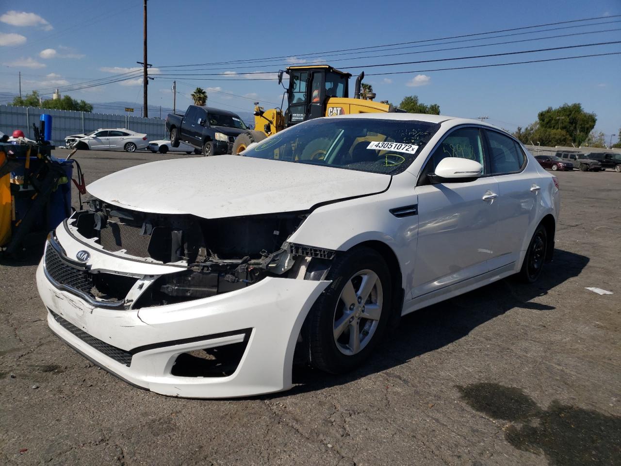 Photo 2 from auction – 2015 KIA OPTIMA LX with VIN KNAGM4A71F5563041