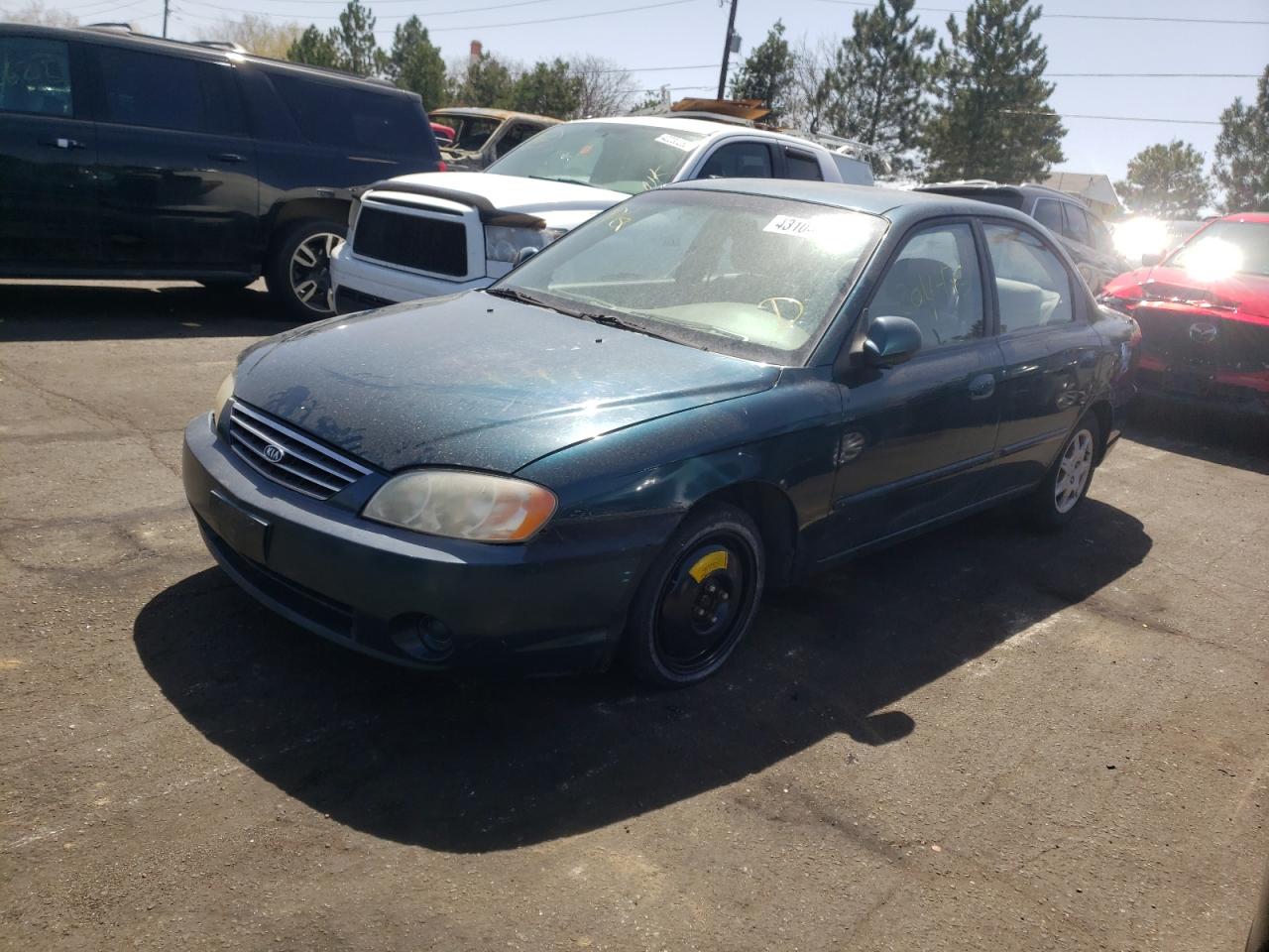 Photo 2 from auction – 2003 KIA SPECTRA BA with VIN KNAFB121835262210