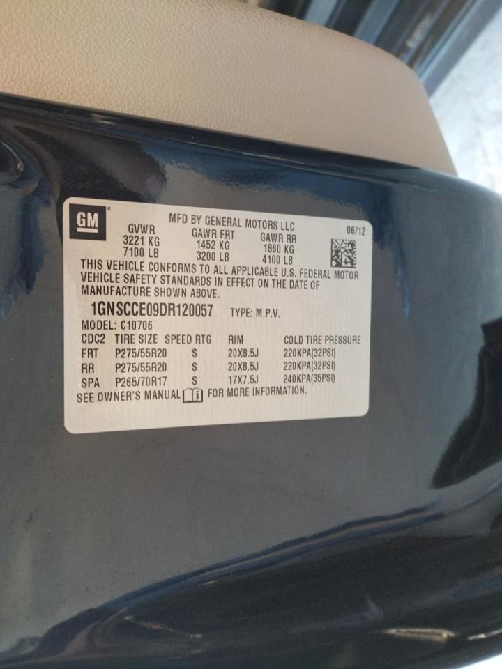 Photo 10 from auction – 2013 CHEVROLET TAHOE C150 with VIN 1GNSCCE09DR120057