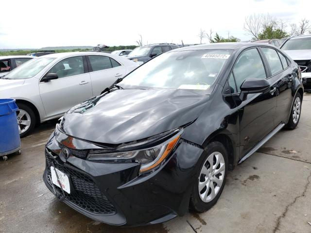 Photo 2 from auction – 2021 TOYOTA COROLLA LE with VIN 5YFEPMAE6MP172970