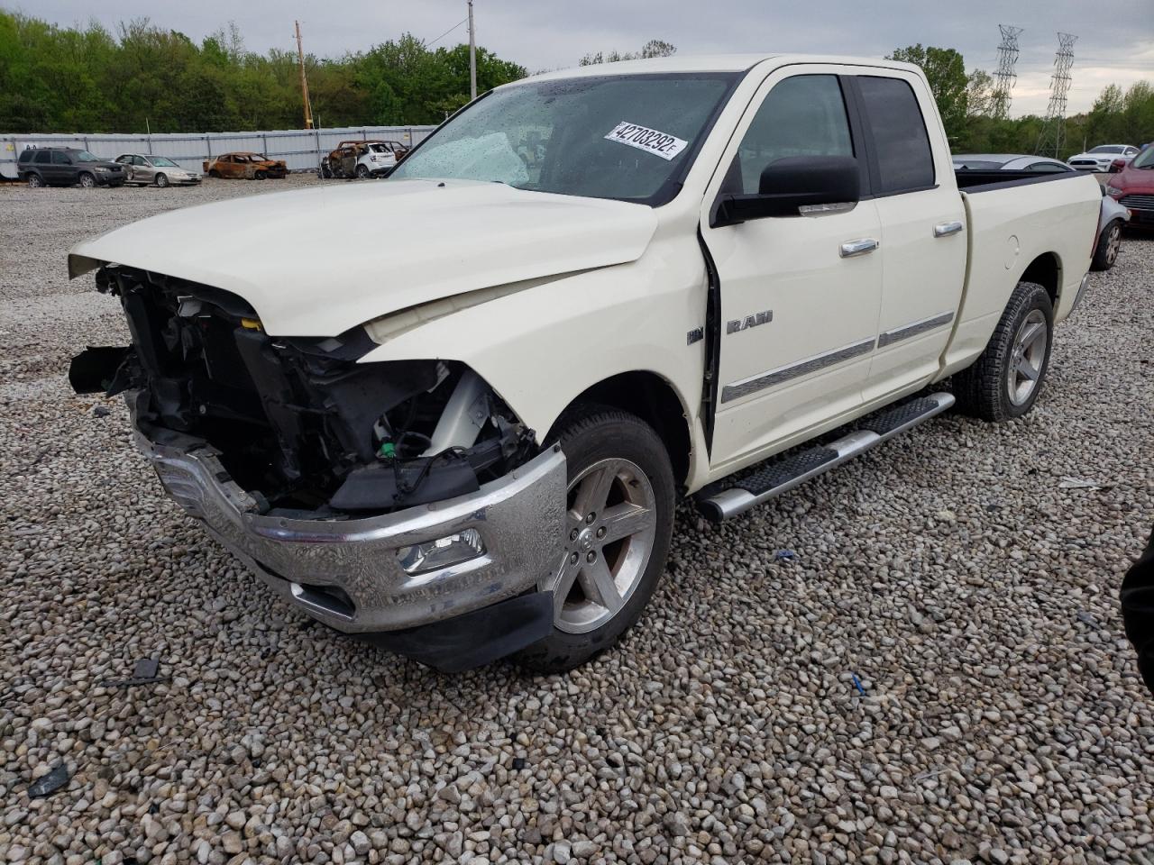 Photo 2 from auction – 2010 DODGE RAM 1500 with VIN 1D7RB1GT2AS221599