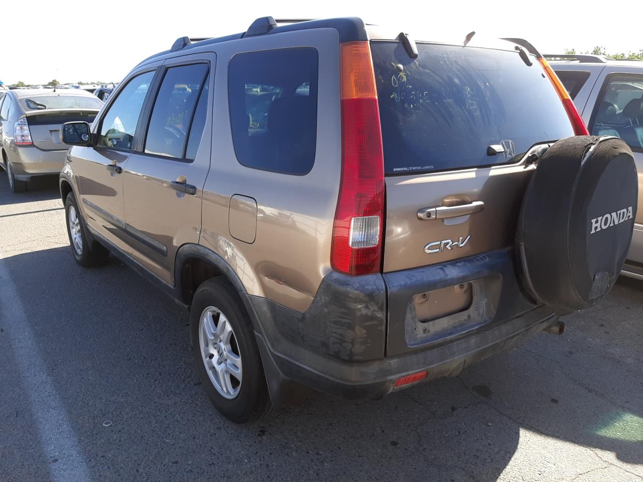 Photo 3 from auction – 2002 HONDA CR-V EX with VIN JHLRD78872C083915