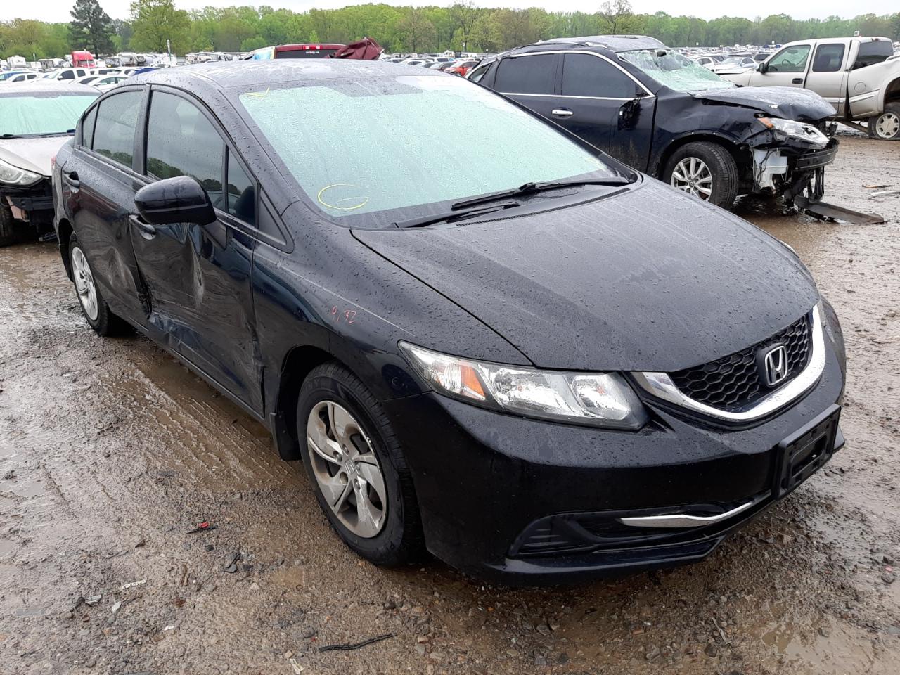 HONDA CIVIC LX 2015 with VIN 19XFB2E58FE021716 - Photo from auction