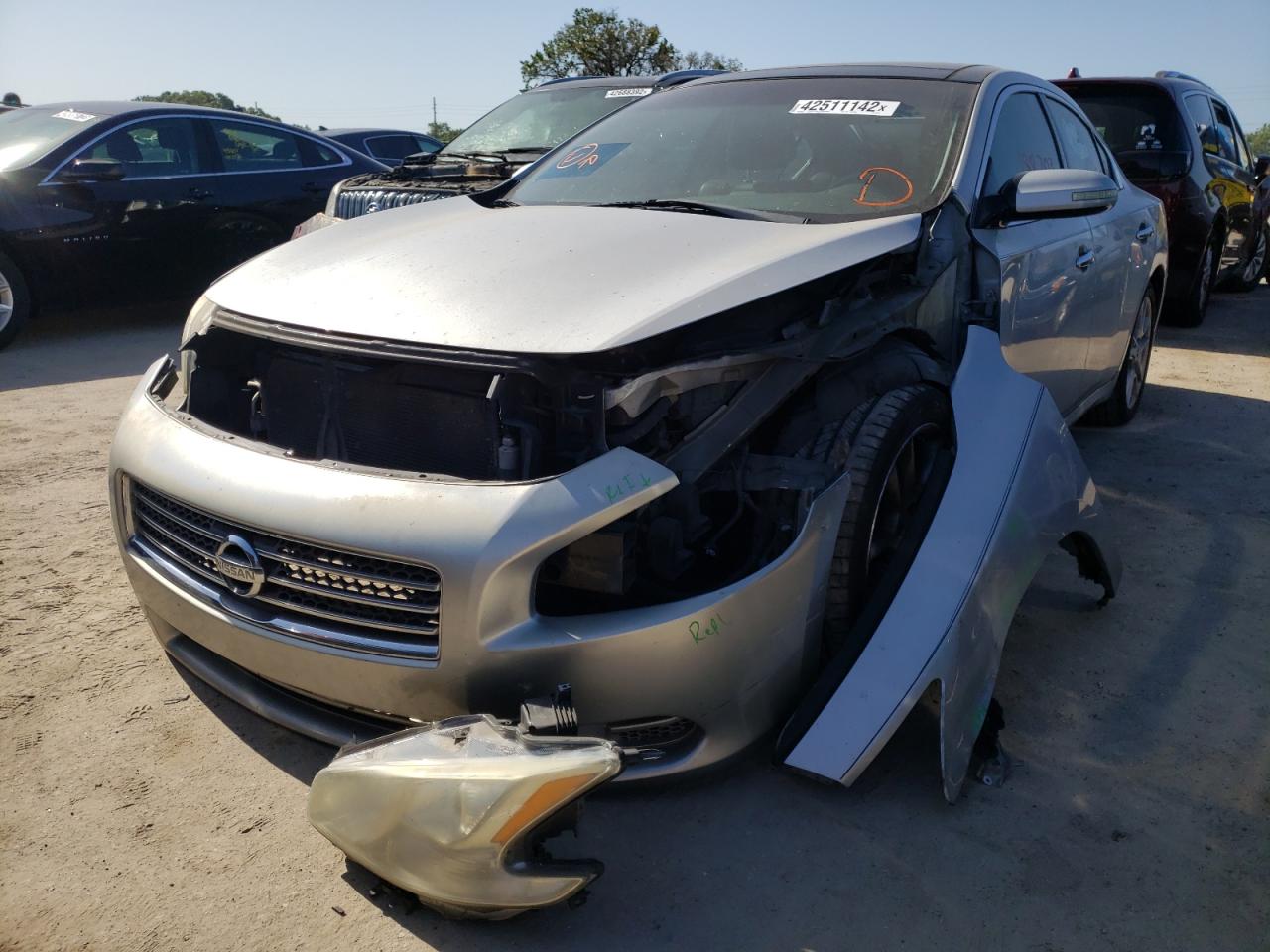 Photo 2 from auction – 2011 NISSAN MAXIMA S with VIN 1N4AA5AP0BC847120