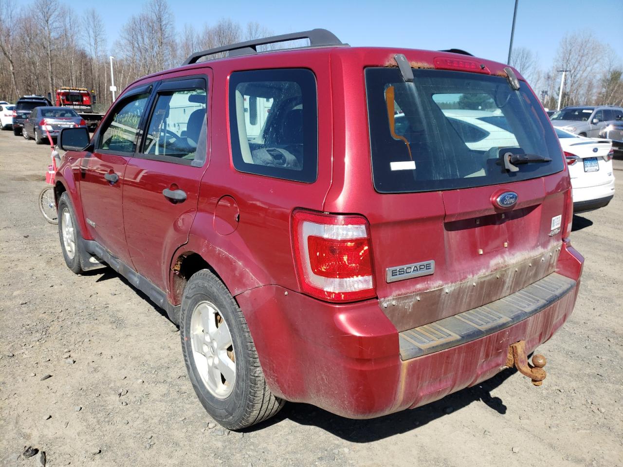 Photo 3 from auction – 2008 FORD ESCAPE XLS with VIN 1FMCU92Z18KD06766