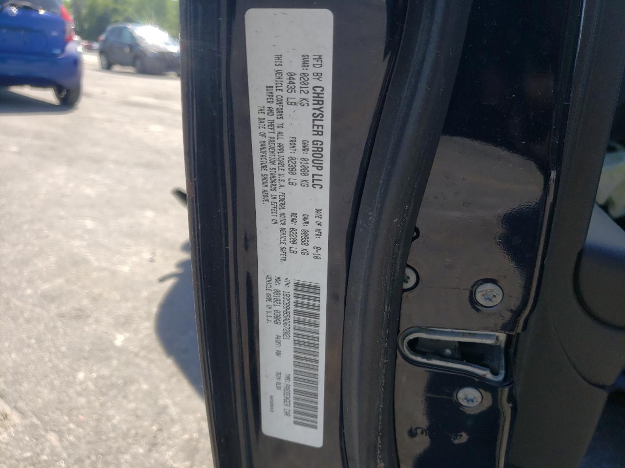 Photo 10 from auction – 2010 DODGE CALIBER UP with VIN 1B3CB9HB5AD672021