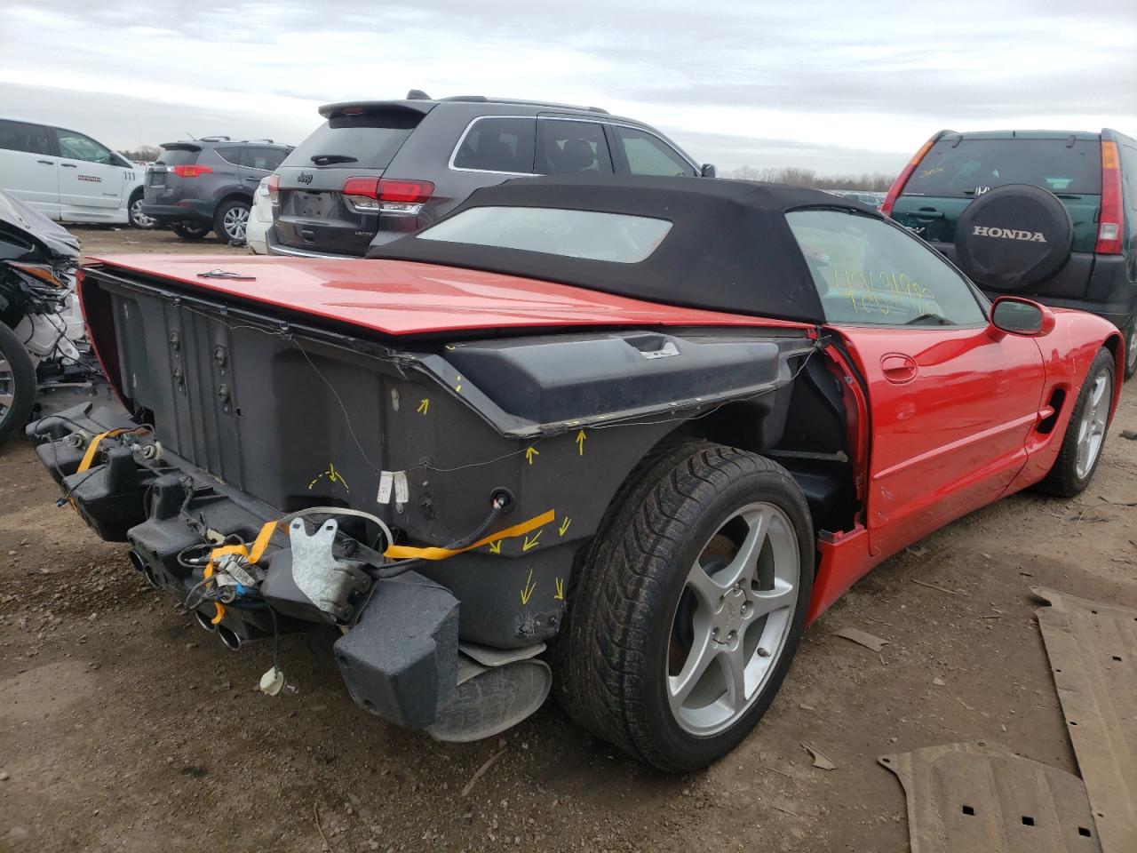Photo 4 from auction – 2004 CHEVROLET CORVETTE with VIN 1G1YY32G045104769