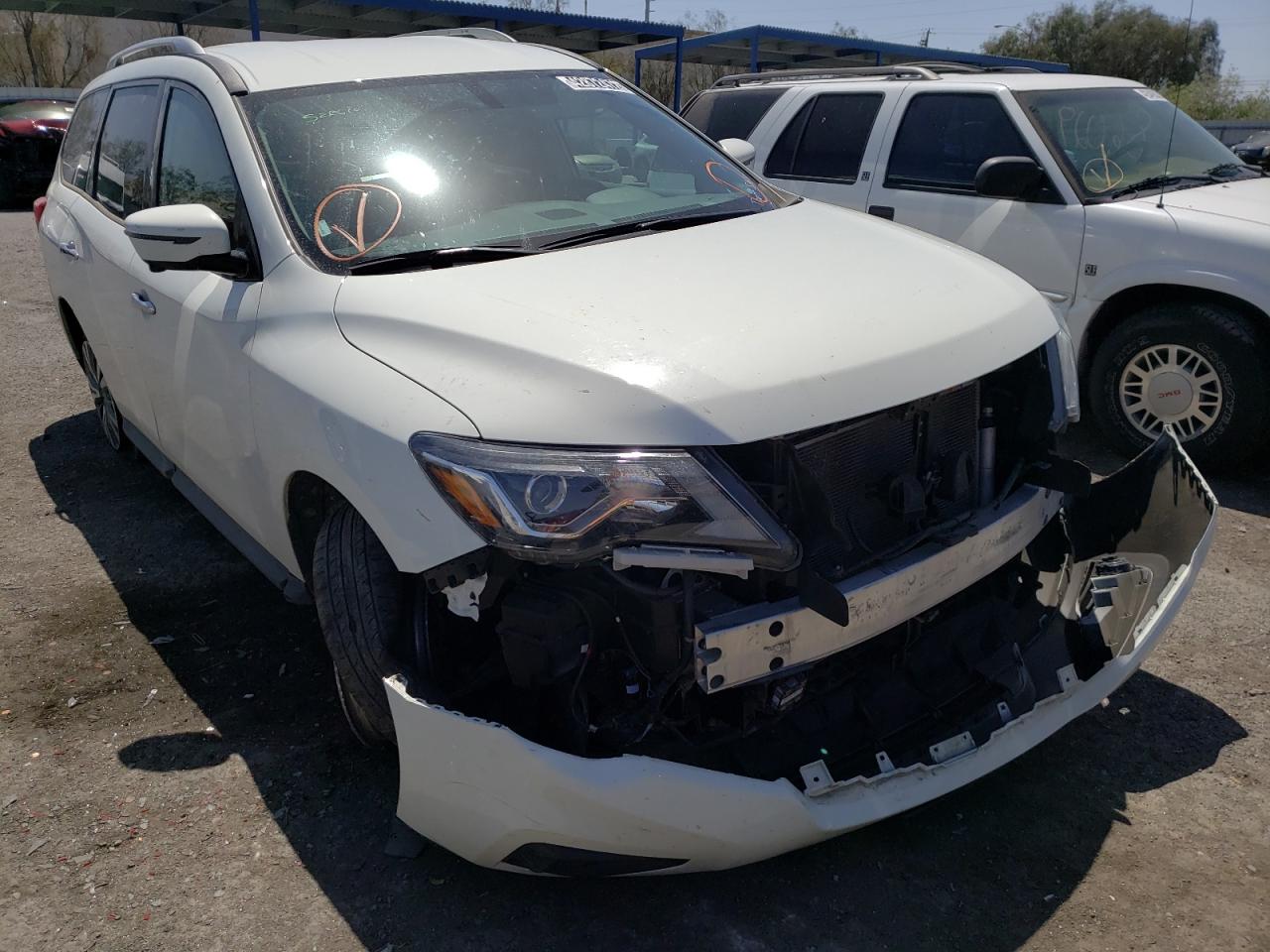 NISSAN PATHFINDER 2020 with VIN 5N1DR2CN2LC607994 - Photo from auction