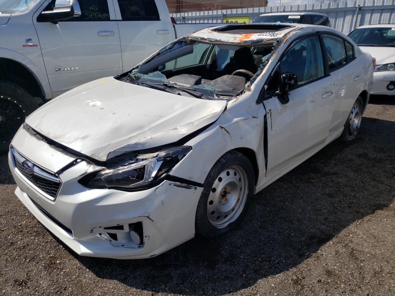 Photo 2 from auction – 2018 SUBARU IMPREZA PR with VIN 4S3GKAF65J3616223