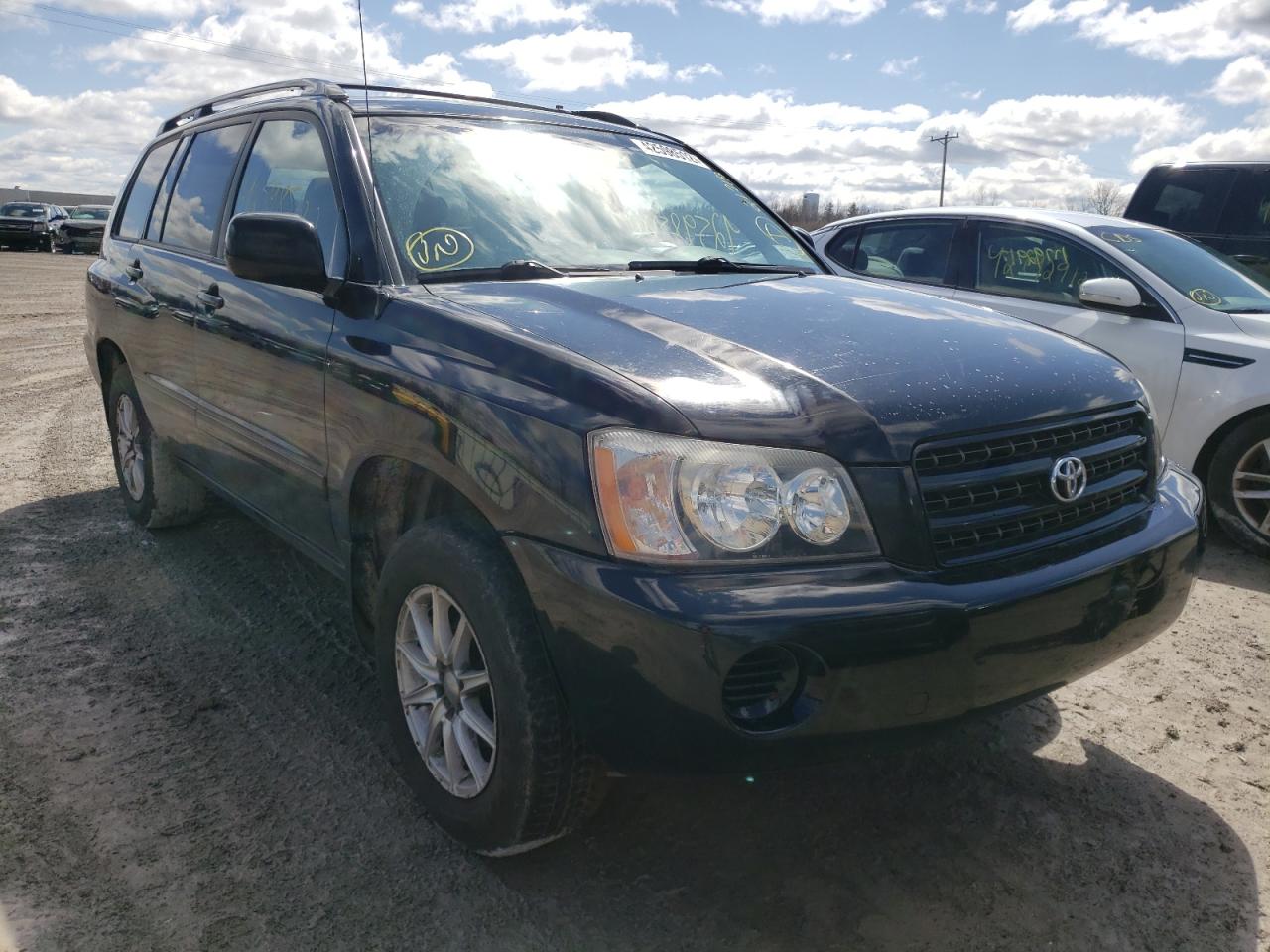 TOYOTA HIGHLANDER 2003 with VIN JTEHF21A130158268 - Photo from auction