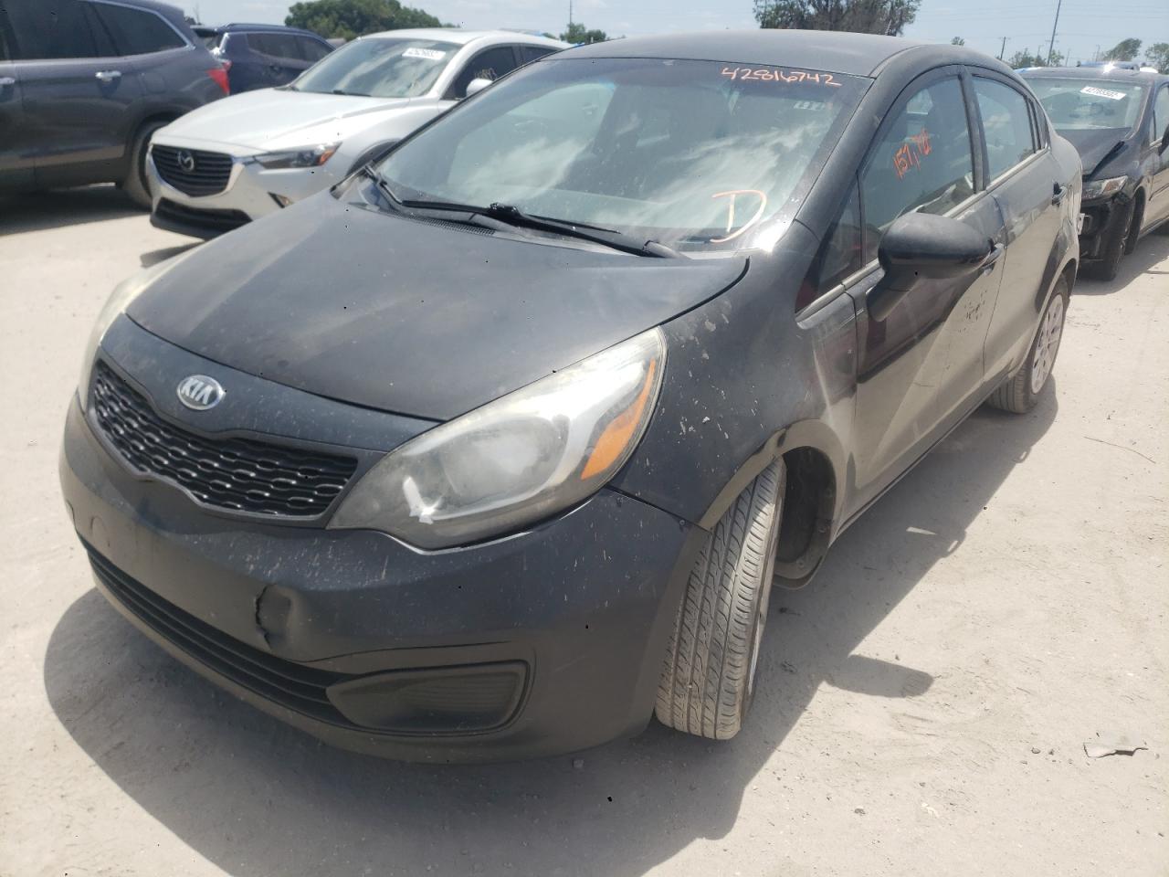 Photo 2 from auction – 2015 KIA RIO LX with VIN KNADM4A32F6501125