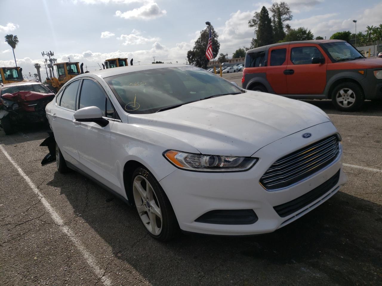 Photo 1 from auction – 2014 FORD FUSION S with VIN 3FA6P0G7XER331609