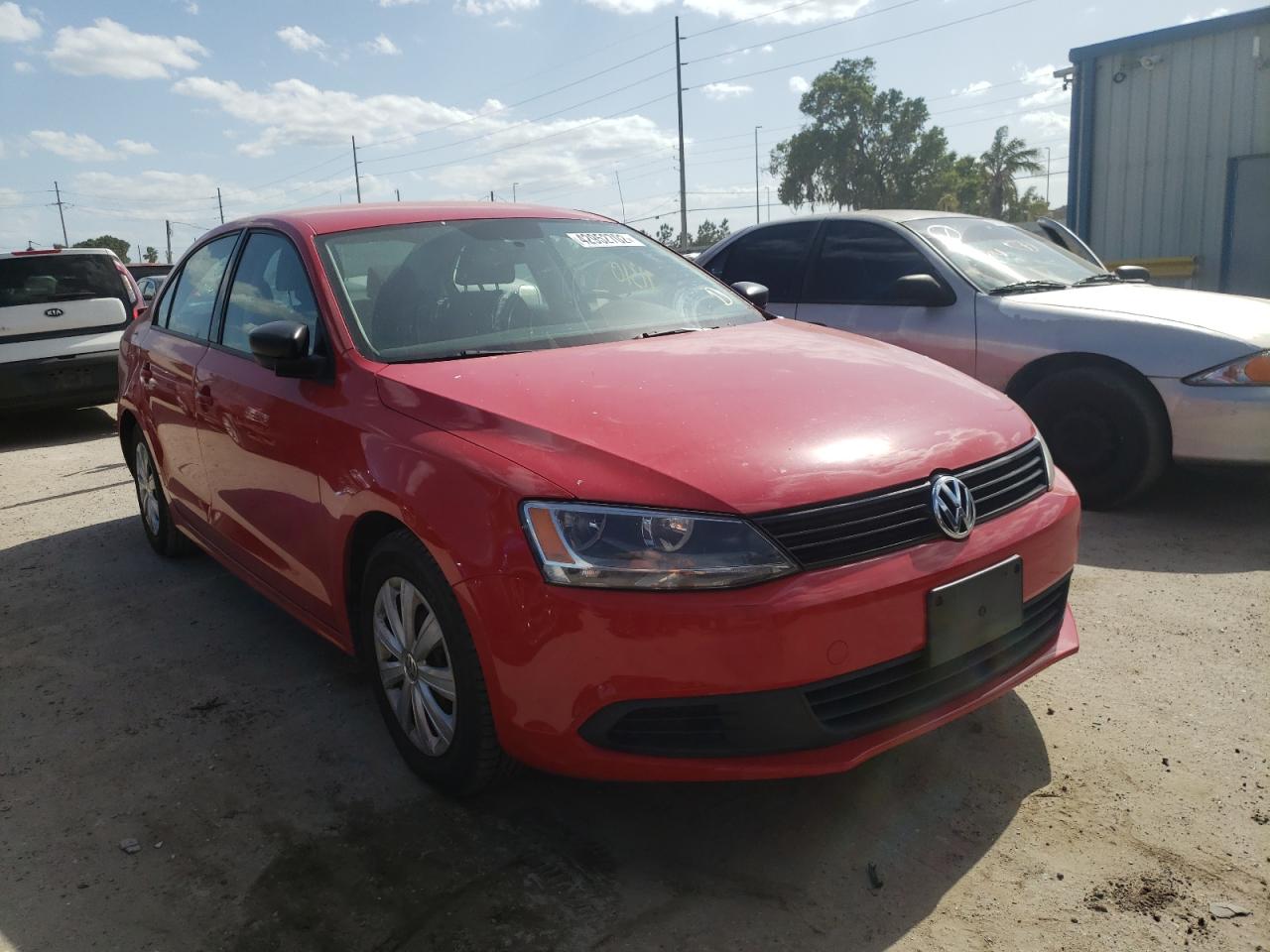 VOLKSWAGEN JETTA BASE 2013 with VIN 3VW2K7AJ2DM437730 - Photo from auction