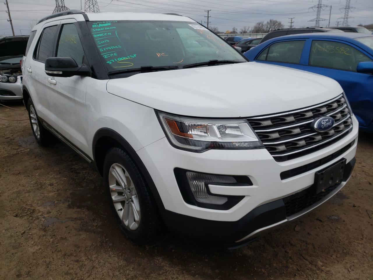 FORD EXPLORER X 2017 with VIN 1FM5K7DH8HGE41091 - Photo from auction