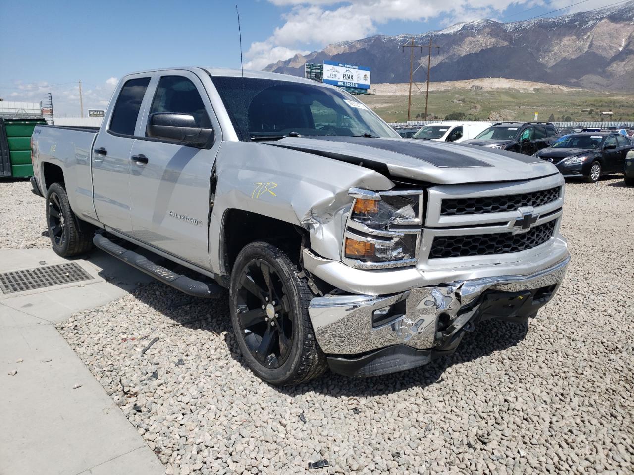 CHEVROLET SILVERADO 2014 with VIN 1GCVKREC3EZ355013 - Photo from auction