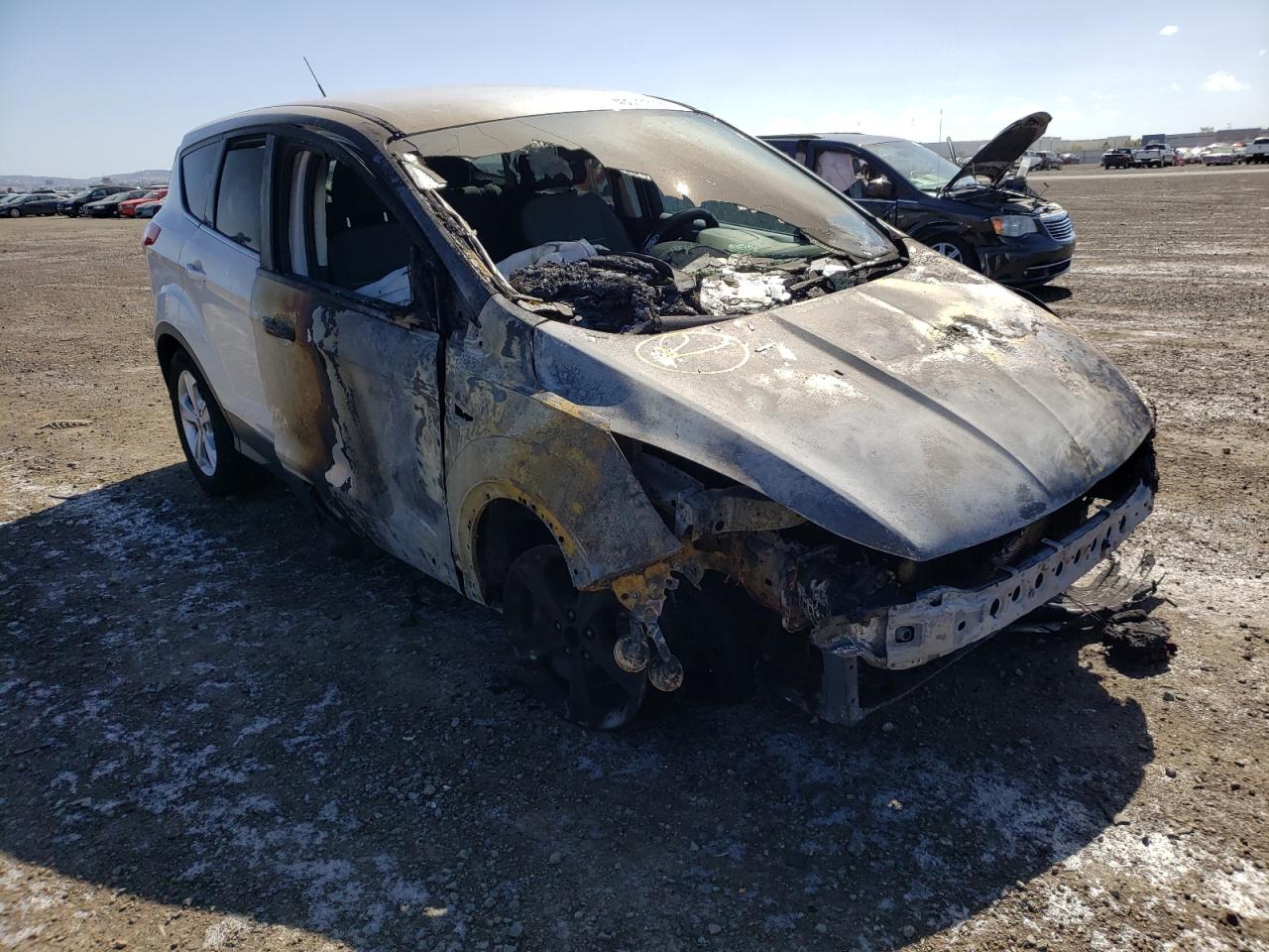 FORD ESCAPE SE 2014 with VIN 1FMCU0GX9EUB72611 - Photo from auction