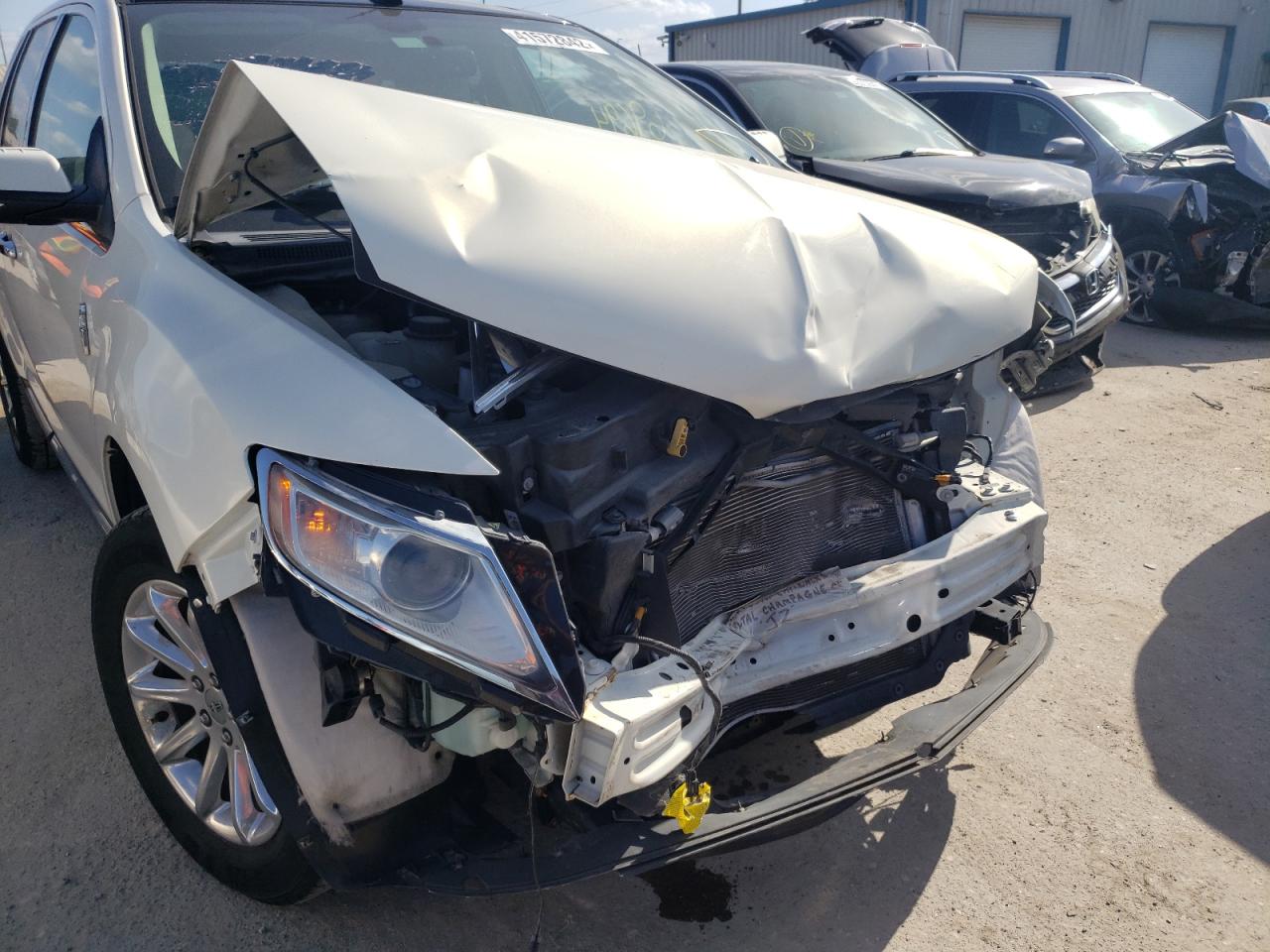 Photo 9 from auction – 2013 LINCOLN MKX with VIN 2LMDJ6JK8DBL43337