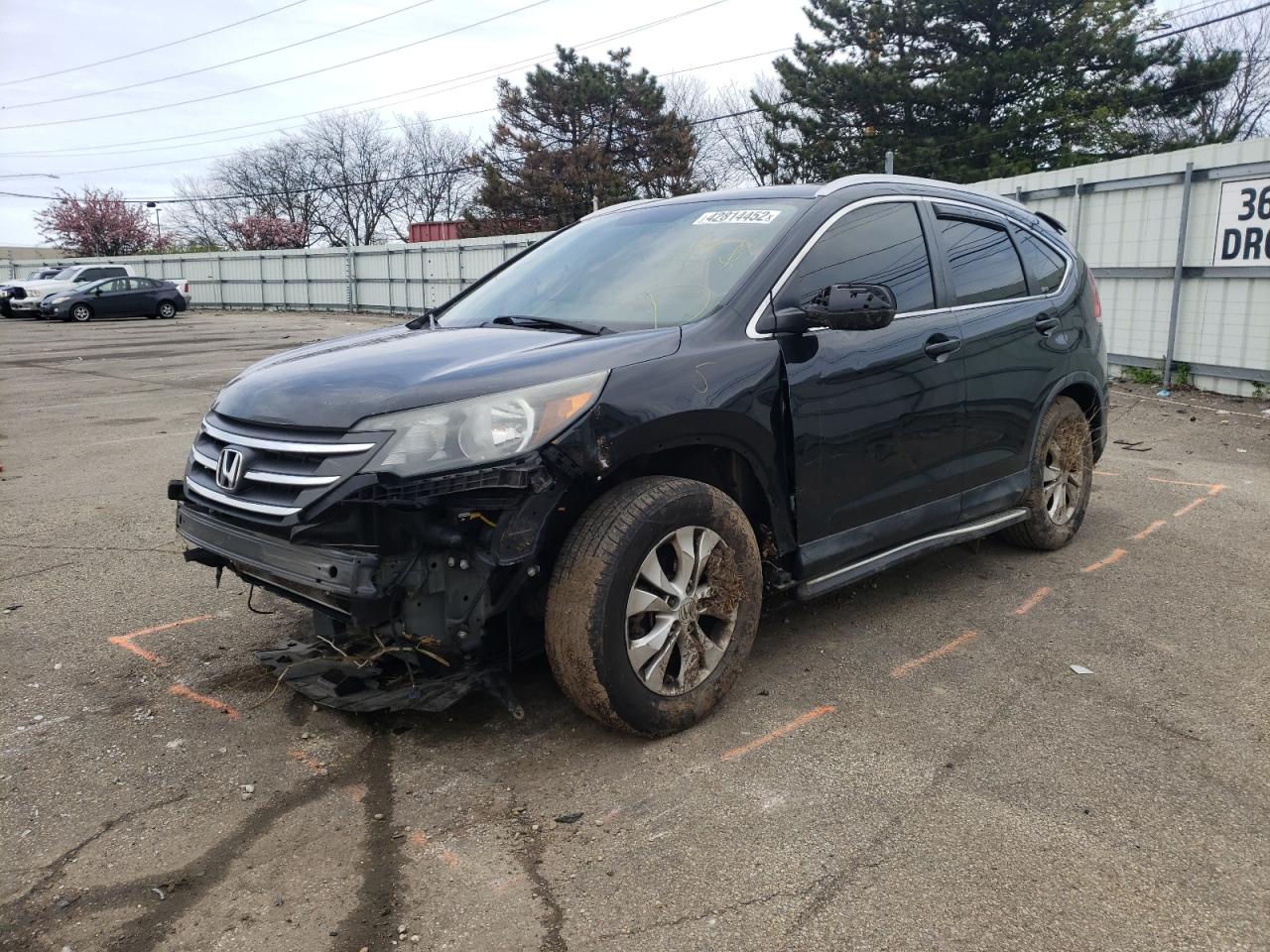 Photo 2 from auction – 2012 HONDA CR-V EXL with VIN JHLRM4H7XCC003157