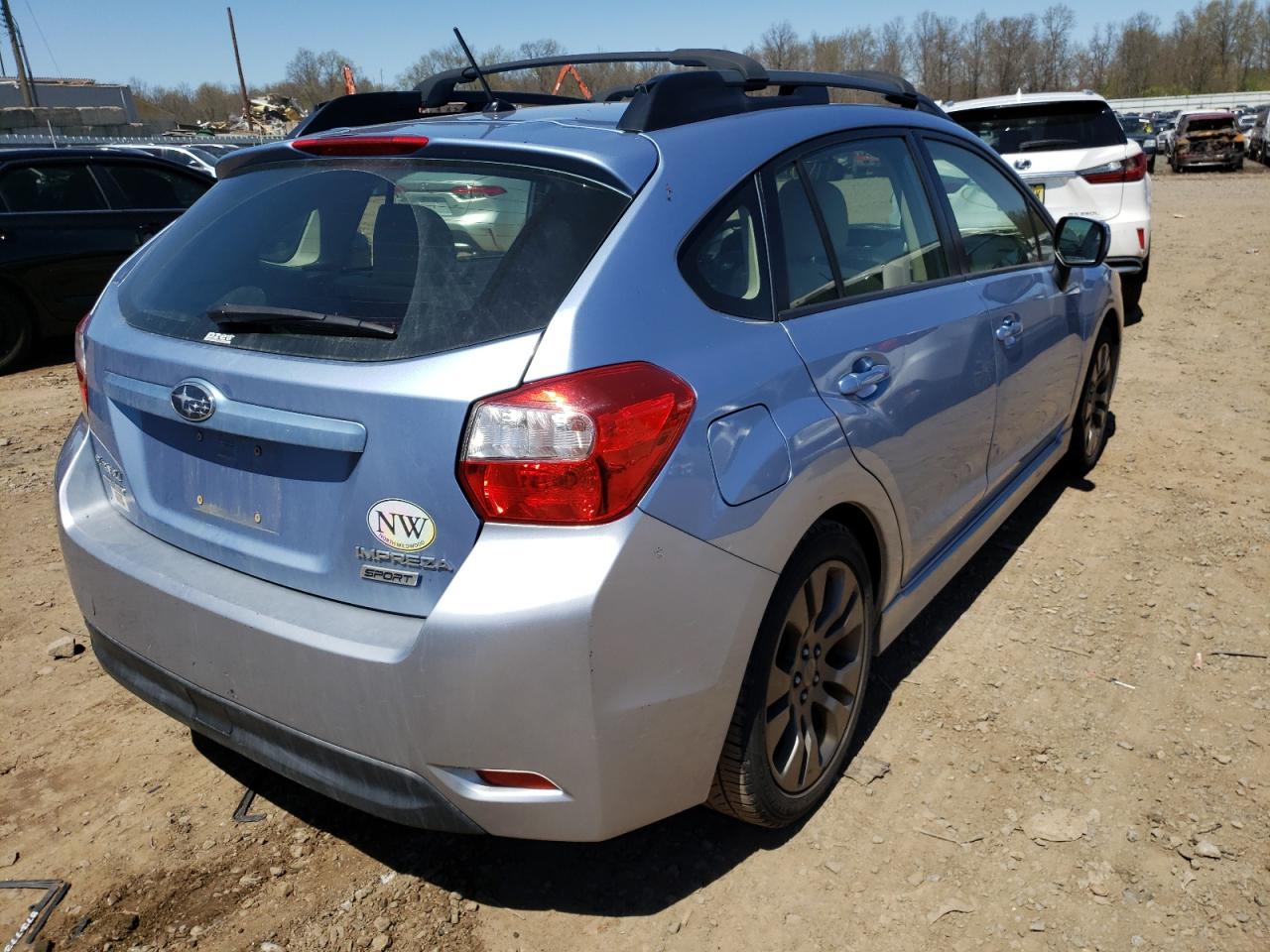 Photo 4 from auction – 2012 SUBARU IMPREZA SP with VIN JF1GPAL6XCH240474