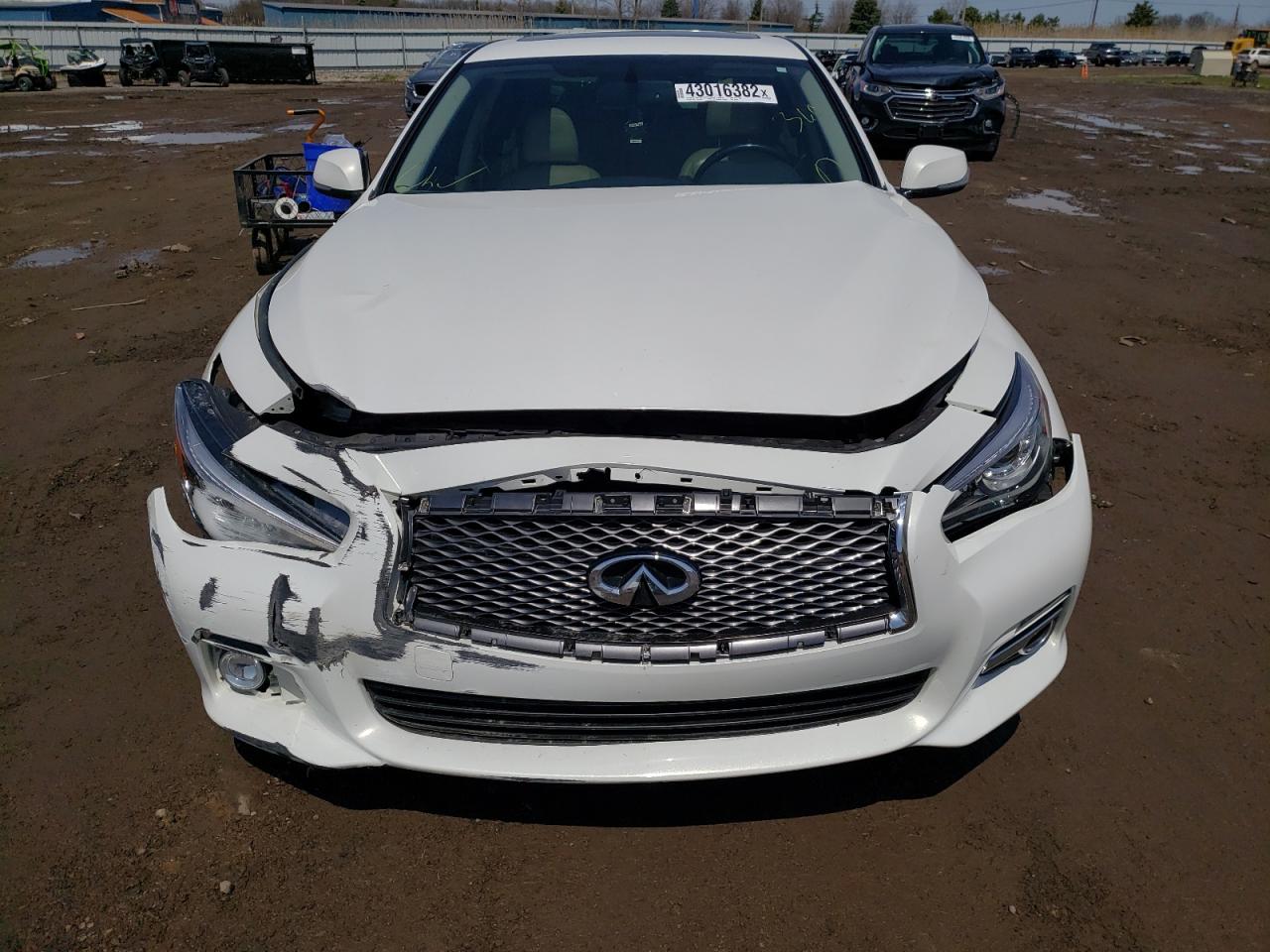Photo 9 from auction – 2014 INFINITI Q50 BASE with VIN JN1BV7AR0EM699567