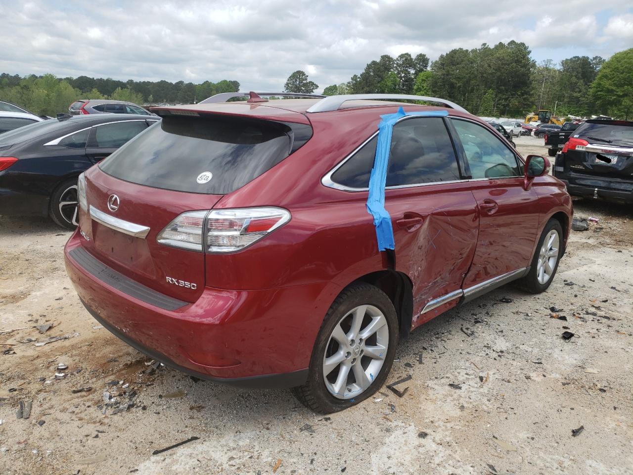 Photo 4 from auction – 2010 LEXUS RX 350 with VIN JTJZK1BA6A2001671
