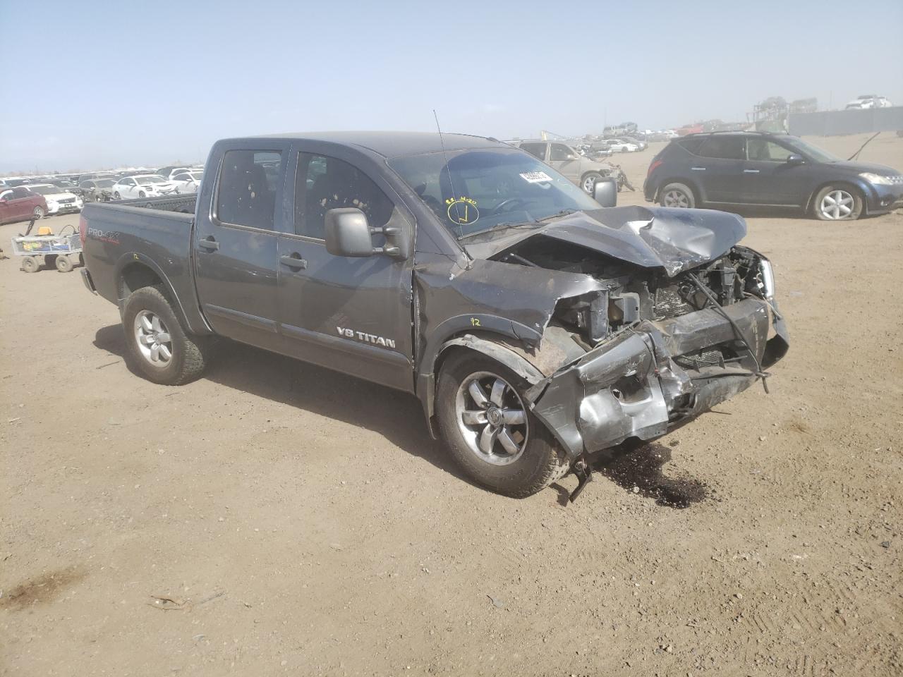 NISSAN TITAN S 2012 with VIN 1N6BA0EC5CN303353 - Photo from auction