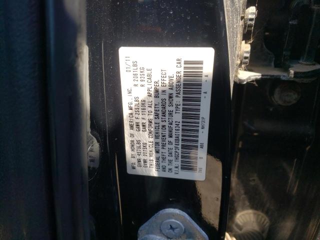 Photo 10 from auction – 2011 HONDA ACCORD EXL with VIN 1HGCP3F8XBA016342