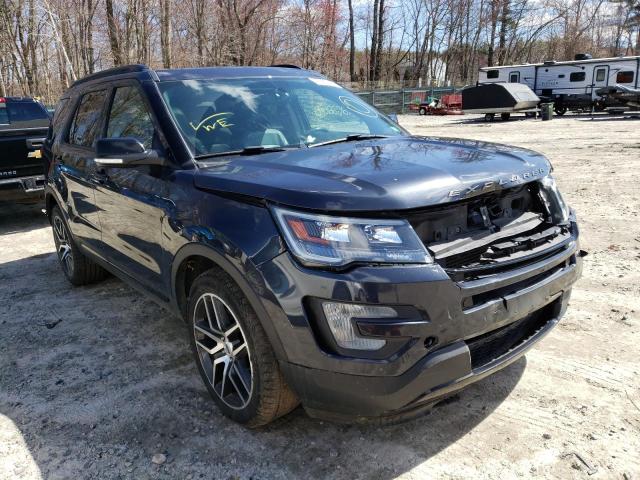 Photo 1 from auction – 2017 FORD EXPLORER S with VIN 1FM5K8GT9HGC01988