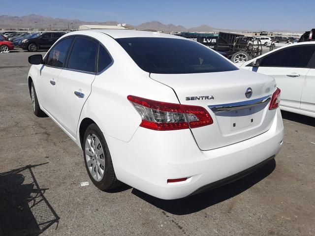 Photo 3 from auction – 2015 NISSAN SENTRA S with VIN 3N1AB7AP8FL662121