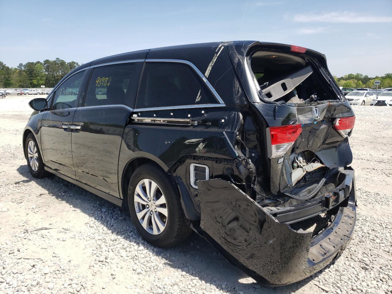 Photo 3 from auction – 2016 HONDA ODYSSEY EX with VIN 5FNRL5H69GB032137