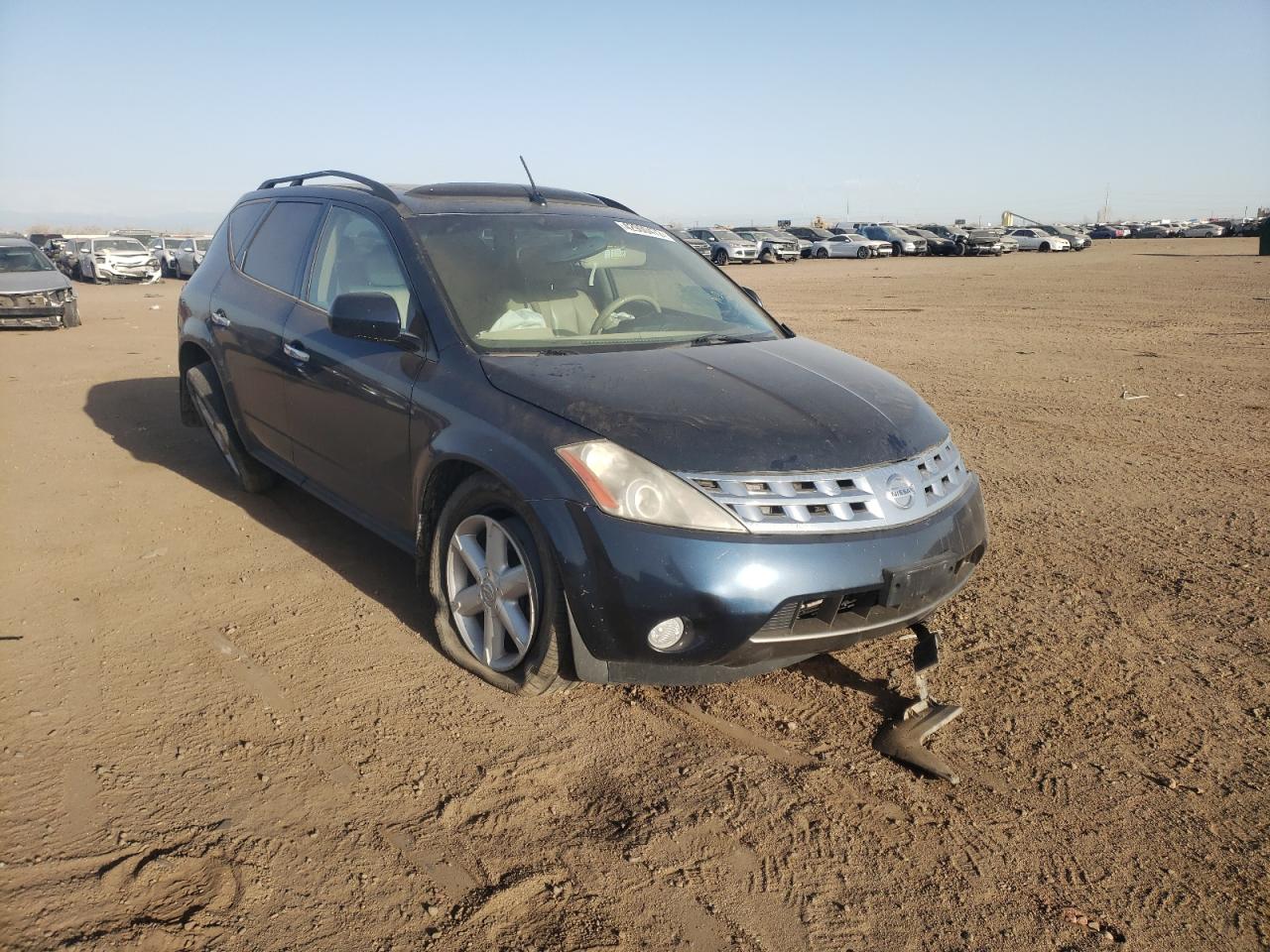 NISSAN MURANO SL 2003 with VIN JN8AZ08W73W237741 - Photo from auction
