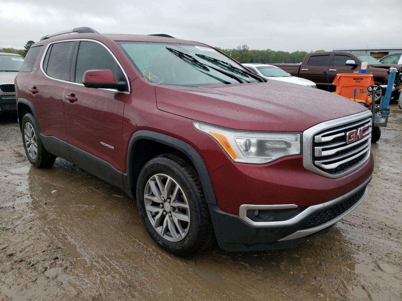 GMC ACADIA SLE 2017 with VIN 1GKKNLLS3HZ178747 - Photo from auction