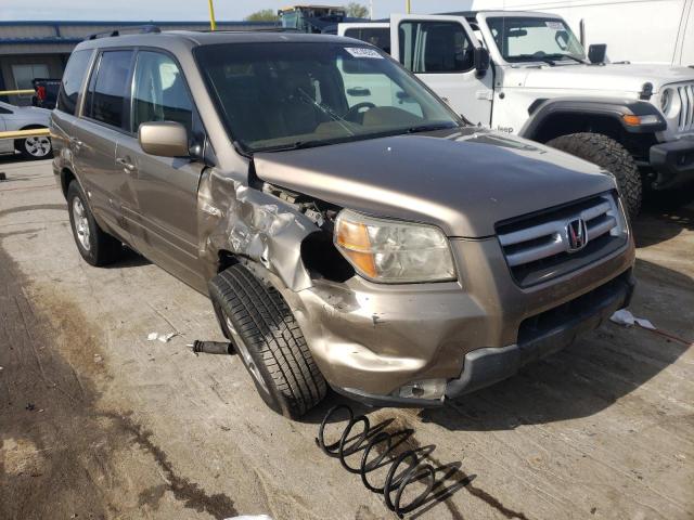 HONDA PILOT EXL 2008 with VIN 5FNYF28558B019668 - Photo from auction
