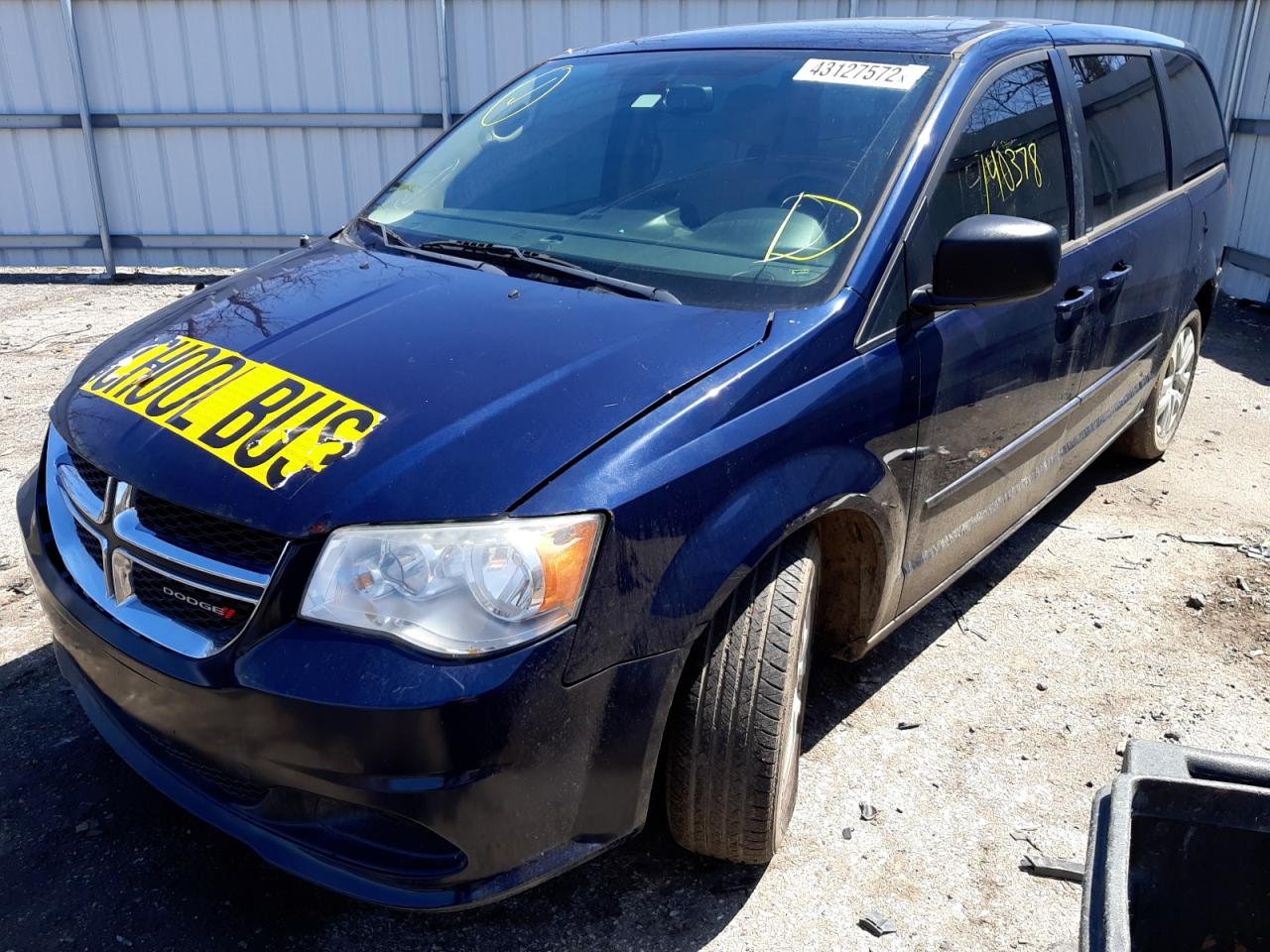 Photo 2 from auction – 2014 DODGE GRAND CARA with VIN 2C4RDGBG1ER308791