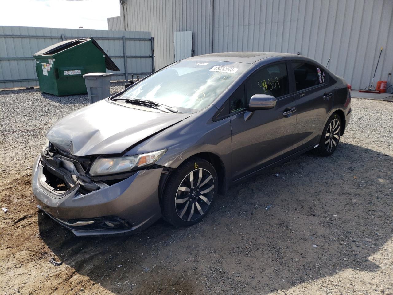 Photo 2 from auction – 2015 HONDA CIVIC EXL with VIN 2HGFB2F98FH512066
