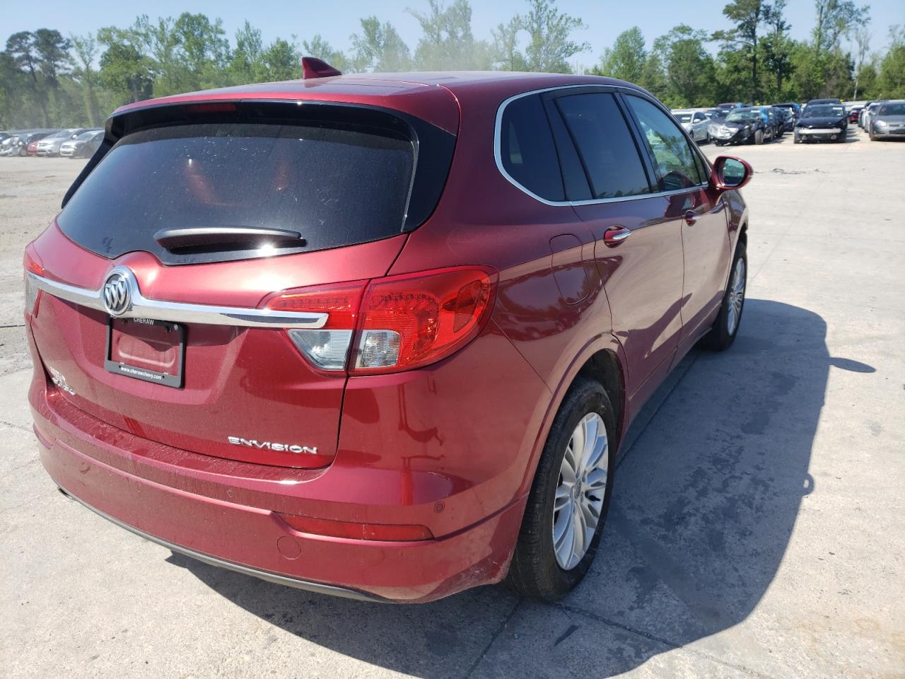 Photo 4 from auction – 2017 BUICK ENVISION P with VIN LRBFXASA9HD066650