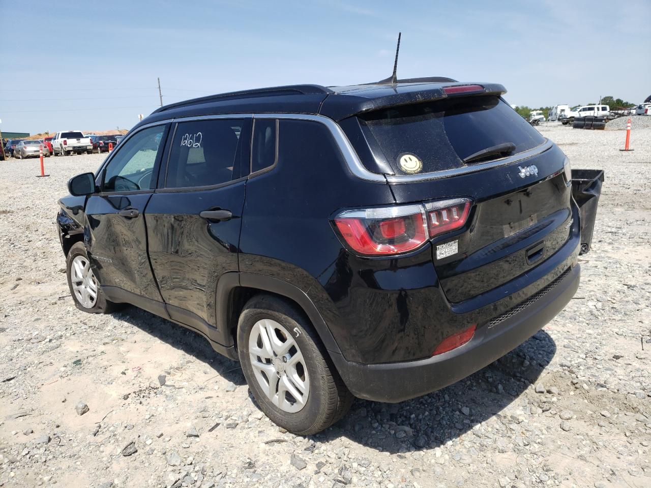 Photo 3 from auction – 2019 JEEP COMPASS SP with VIN 3C4NJCAB4KT736868