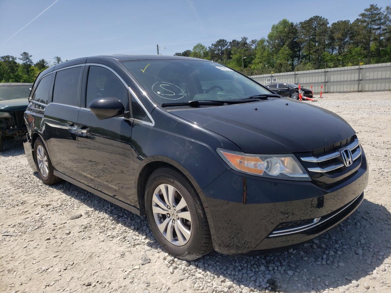 Photo 1 from auction – 2016 HONDA ODYSSEY EX with VIN 5FNRL5H69GB032137
