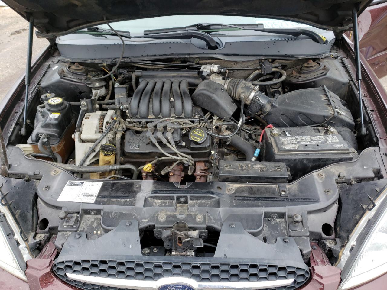 Photo 7 from auction – 2001 FORD TAURUS SES with VIN 1FAFP55U11G273543