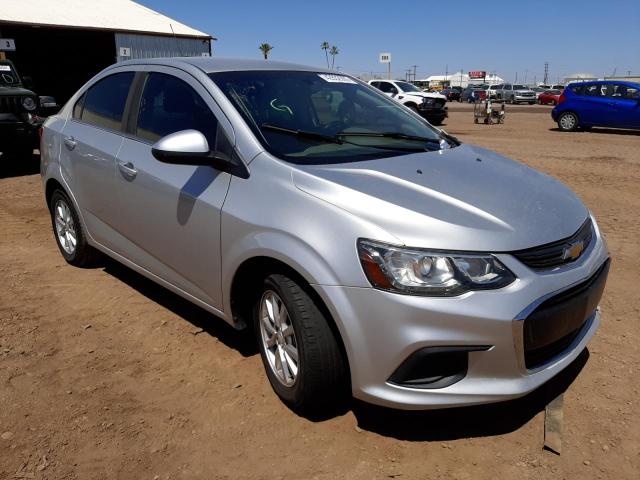 CHEVROLET SONIC LT 2017 with VIN 1G1JD5SH4H4101435 - Photo from auction